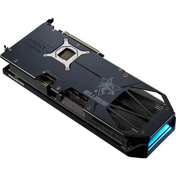 carte graphique AMD Radeon RX 9070 XT PowerColor Hellhound OC 16GB (RX9070XT 16G-L/OC) - photo 5
