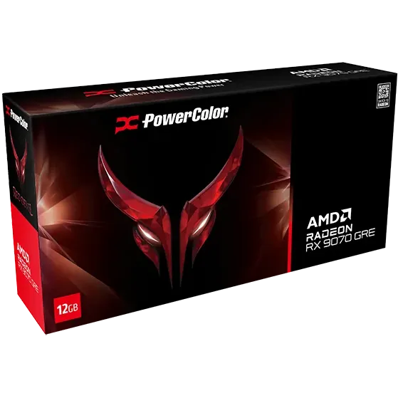 carte graphique AMD Radeon RX 9070 GRE PowerColor Red Devil OC 12GB (RX9070GRE 12G-E/OC) - photo 8