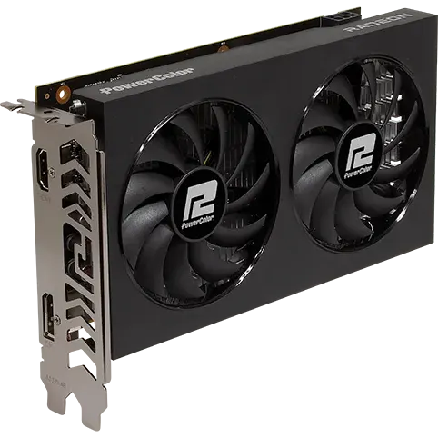 carte graphique AMD Radeon RX 6500 XT PowerColor 4GB (AXRX 6500XT 4GBD6-DHV3) - photo 2