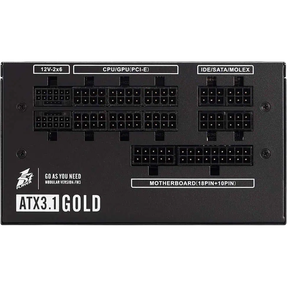 Alimentation électrique 1200W 1STPLAYER NGDP HA-1200BA4 Black - photo 8