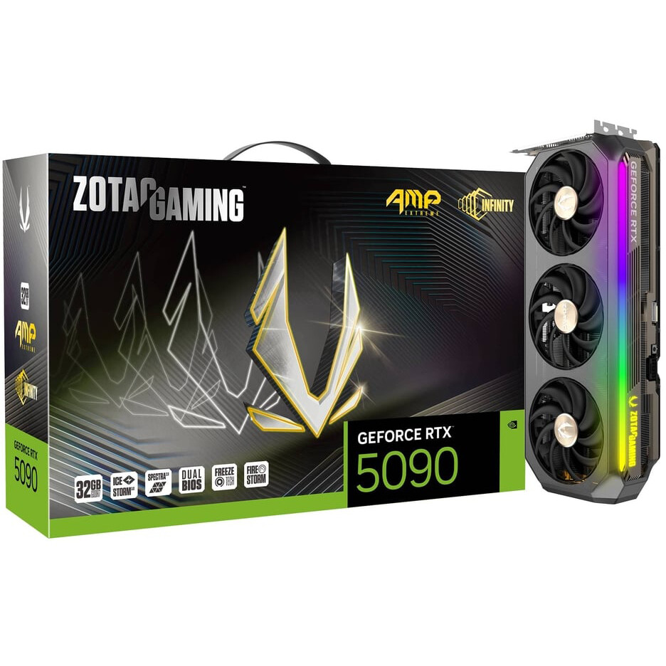 carte graphique NVIDIA GeForce RTX 5090 Zotac AMP Extreme INFINITY 32GB (ZT-B50900B-10P) - photo 7