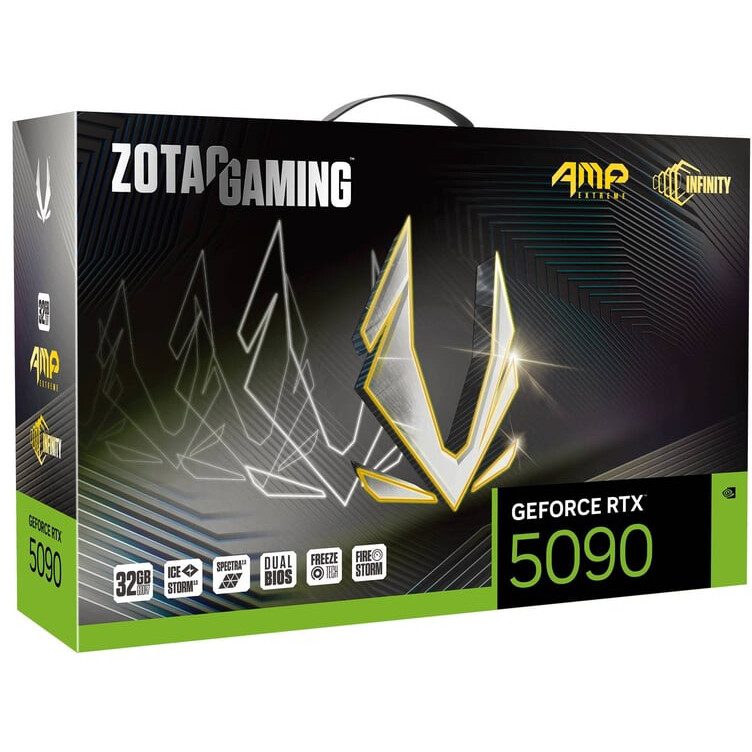 carte graphique NVIDIA GeForce RTX 5090 Zotac AMP Extreme INFINITY 32GB (ZT-B50900B-10P) - photo 8