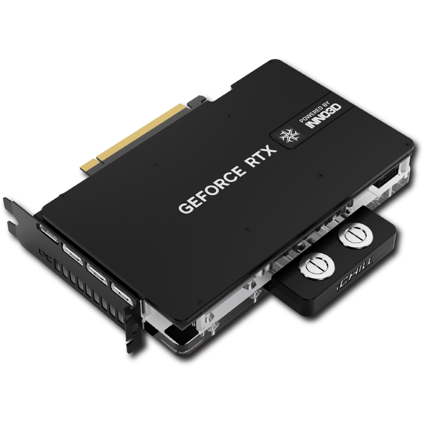 carte graphique NVIDIA GeForce RTX 5090 INNO3D iChill Frosbite 32GB (C50903-32D7X-1759FB) - photo 2