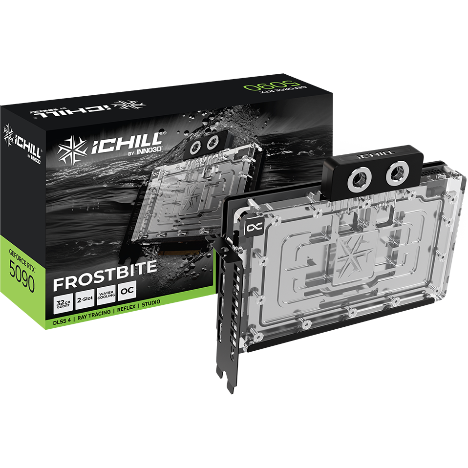 carte graphique NVIDIA GeForce RTX 5090 INNO3D iChill Frosbite 32GB (C50903-32D7X-1759FB) - photo 4