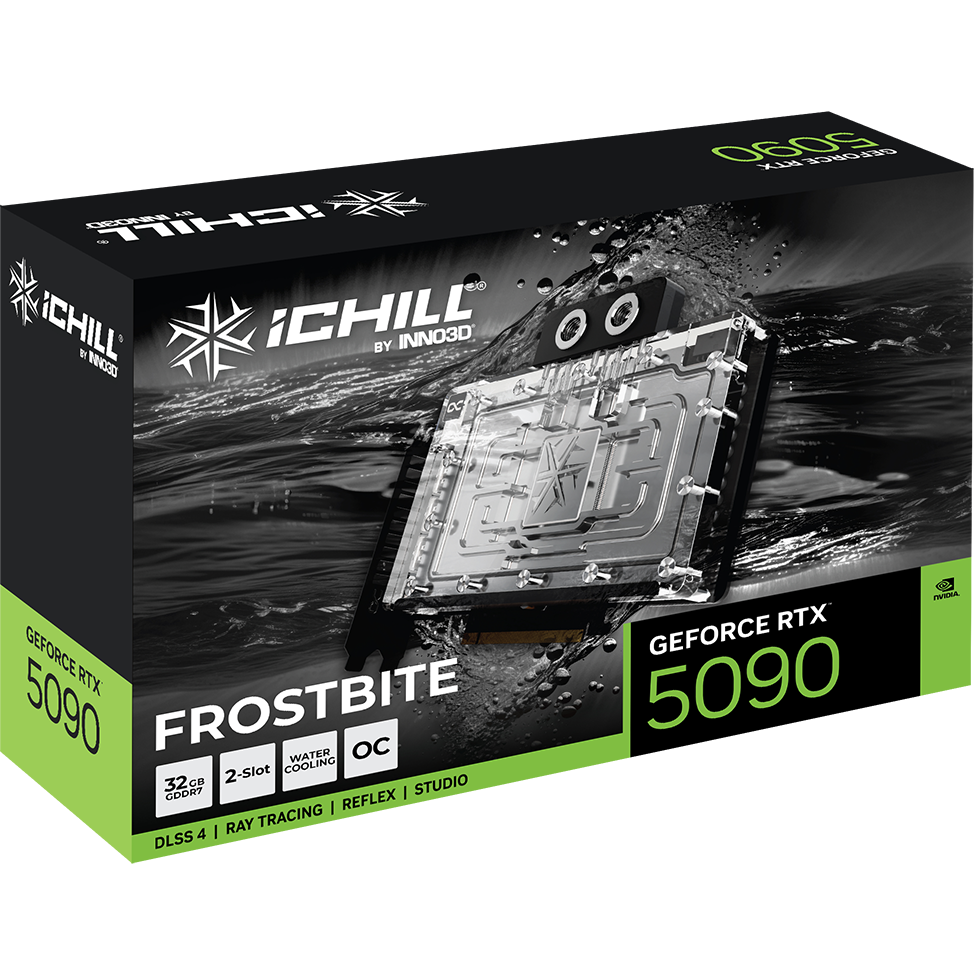 carte graphique NVIDIA GeForce RTX 5090 INNO3D iChill Frosbite 32GB (C50903-32D7X-1759FB) - photo 5