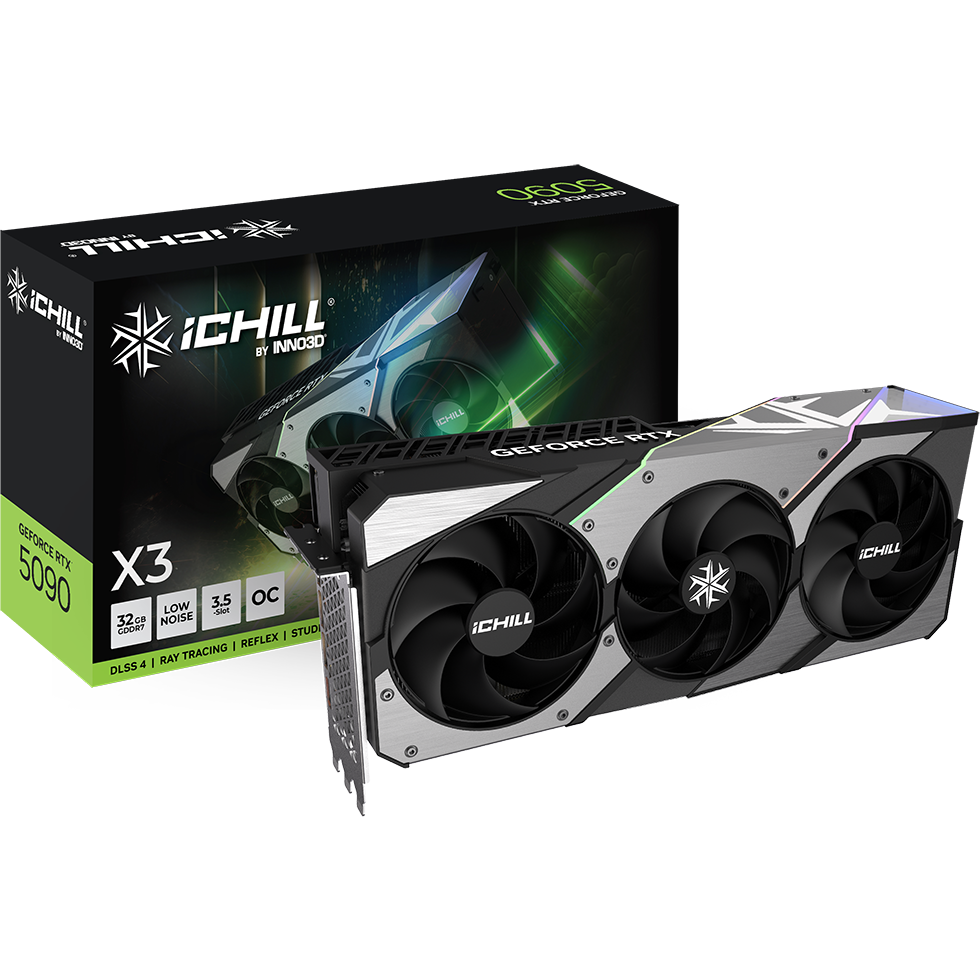 carte graphique NVIDIA GeForce RTX 5090 INNO3D iChill X3 32GB (C50903-32D7X-175967H) - photo 3