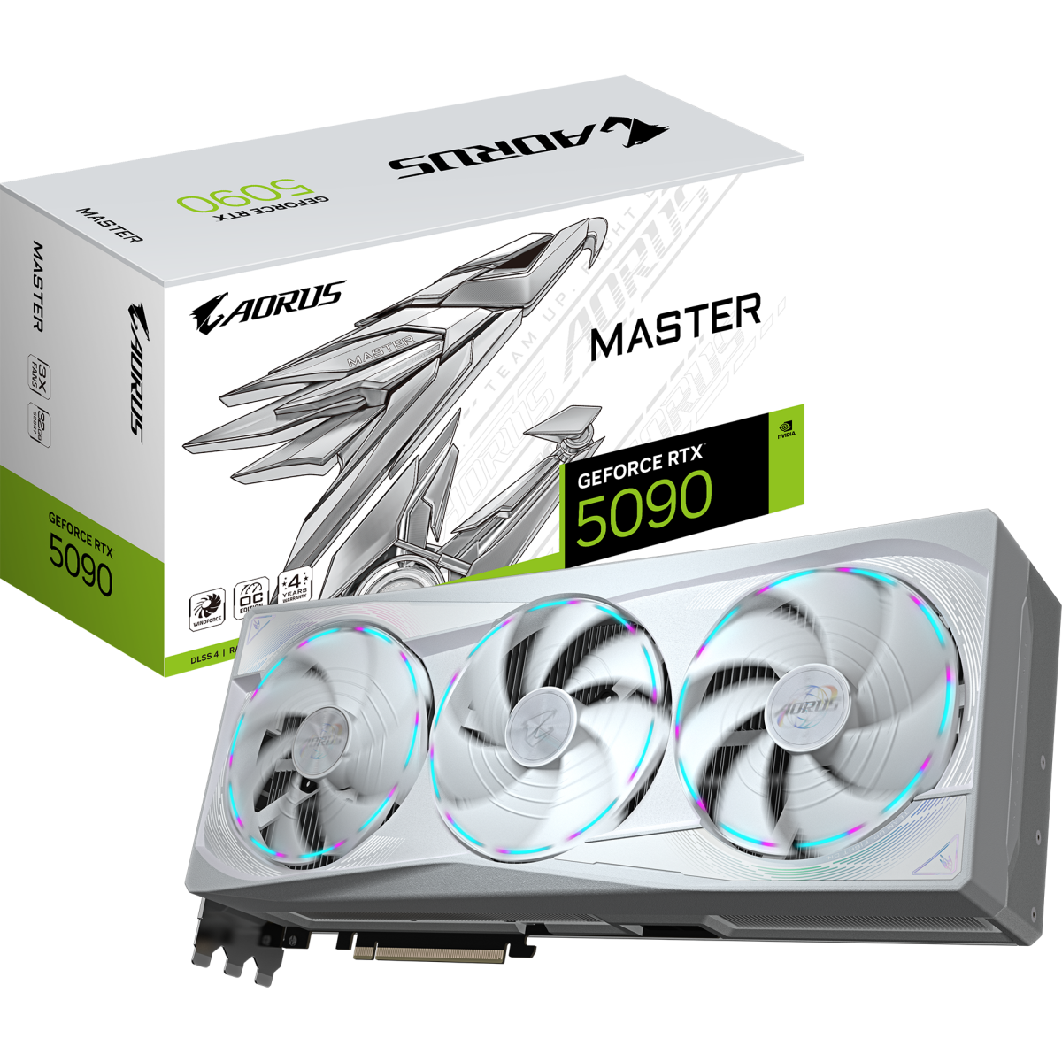 carte graphique NVIDIA GeForce RTX 5090 Gigabyte AORUS MASTER ICE OC 32GB (GV-N5090AORUSM ICE-32GD) - photo 10