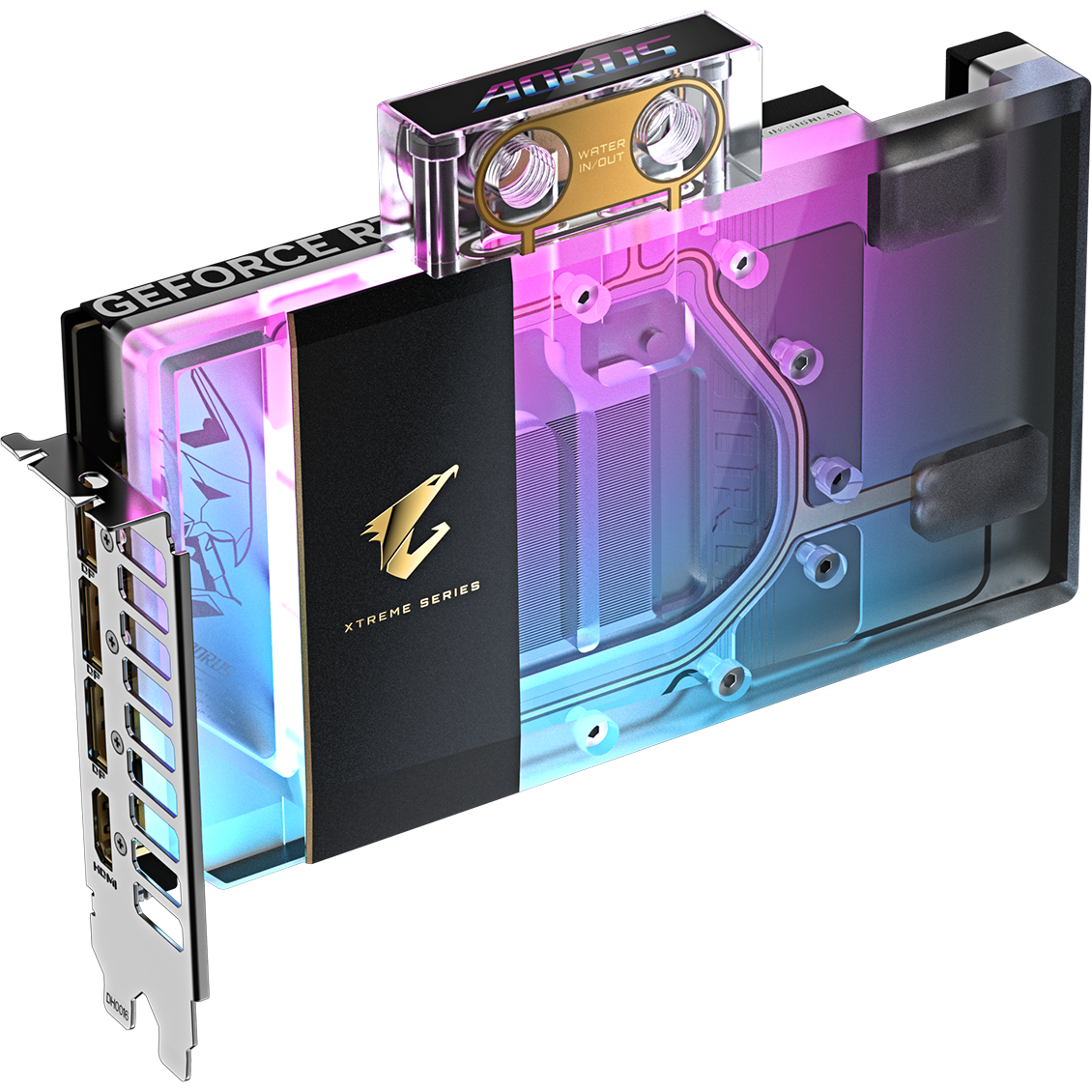 carte graphique NVIDIA GeForce RTX 5080 Gigabyte AORUS XTREME WATERFORCE WB OC 16GB (GV-N5080AORUSX WB-16GD) - photo 4