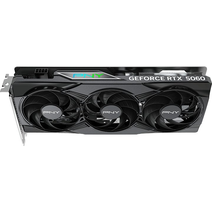 carte graphique NVIDIA GeForce RTX 5060 PNY EPIC-X Triple Fan ARGB OC 8GB (VCG50608TFXXPB1-O) - photo 5