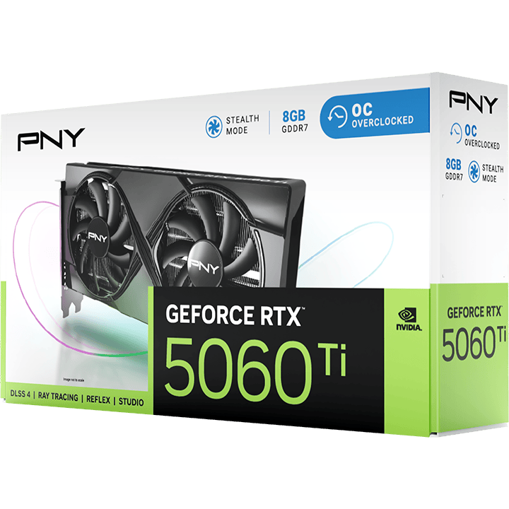 carte graphique NVIDIA GeForce RTX 5060 Ti PNY Dual Fan OC 8GB (VCG5060T8DFXPB1-O) - photo 10