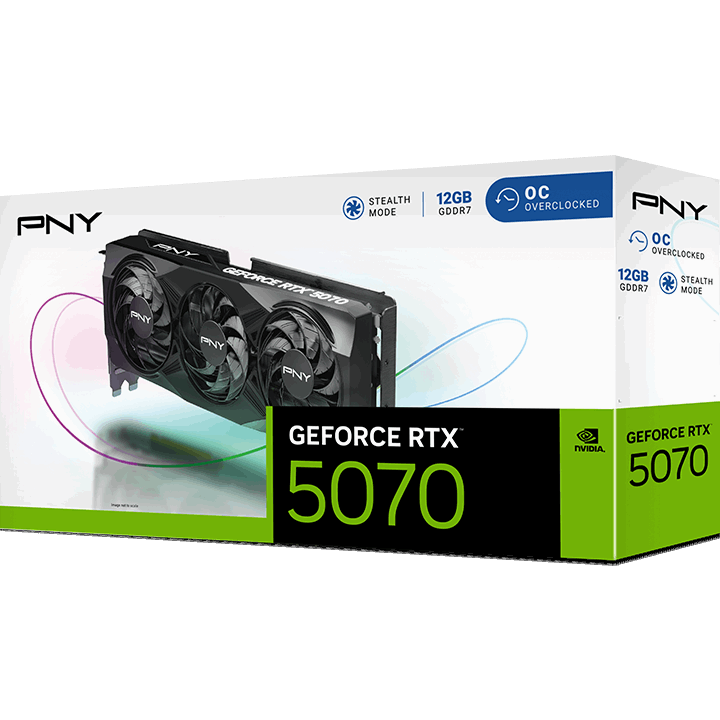 carte graphique NVIDIA GeForce RTX 5070 PNY Triple Fan OC 12GB (VCG507012TFXPB1-O) - photo 9