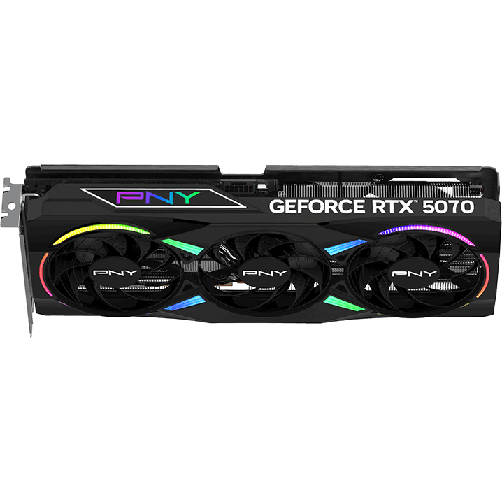 carte graphique NVIDIA GeForce RTX 5070 PNY EPIC-X Triple Fan ARGB OC 12GB (VCG507012TFXPB1-O) - photo 5