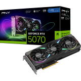 carte graphique NVIDIA GeForce RTX 5070 PNY EPIC-X Triple Fan ARGB OC 12GB (VCG507012TFXPB1-O)