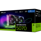 carte graphique NVIDIA GeForce RTX 5070 PNY EPIC-X Triple Fan ARGB OC 12GB (VCG507012TFXPB1-O)