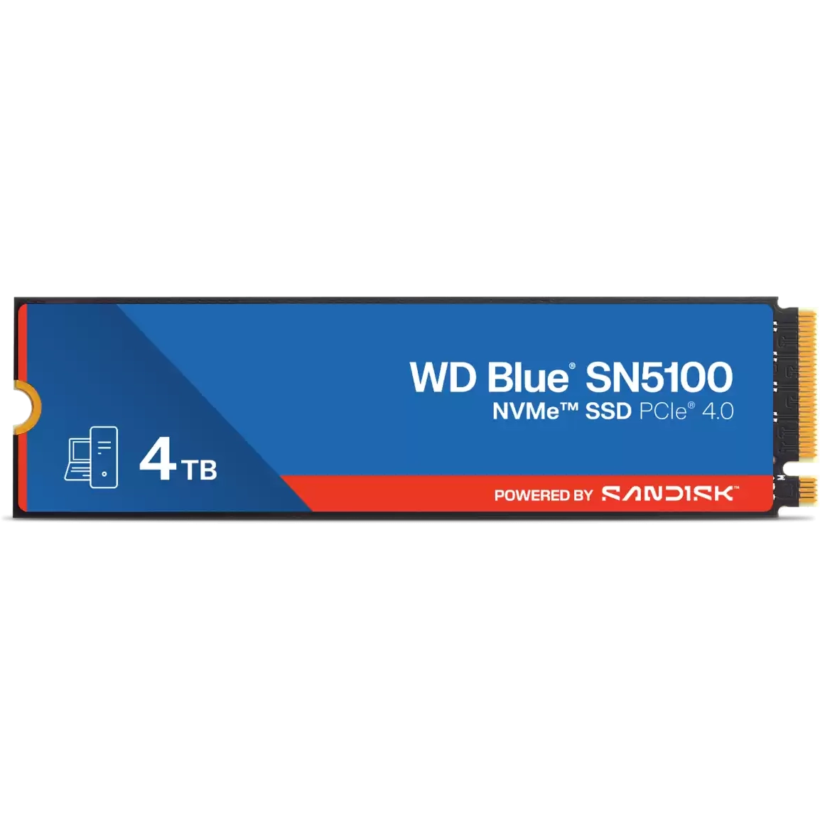 stockage SSD 4TB WD Blue SN5100 (WDS400T5B0E)