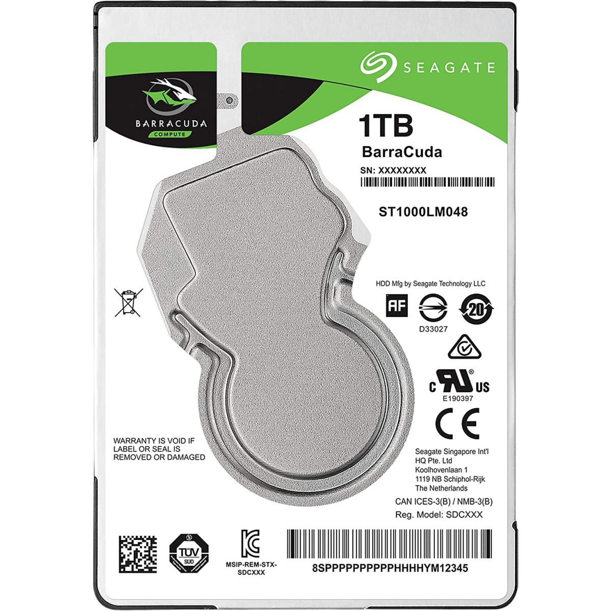 disque dur 1TB SATA-III Seagate Barracuda (ST1000LM048)