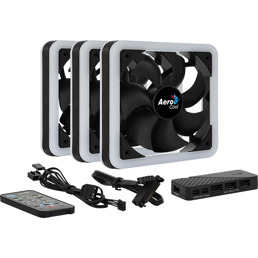Ventilateur pour boîtier AeroCool Edge 14 Pro (3 pcs) - EN58115 - photo 2