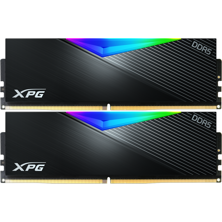 Mémoire vive 32B DDR5 6000MHz ADATA XPG Lancer RGB (AX5U6000C3016G-DCLARBK) (2x16GB KIT) - photo 2