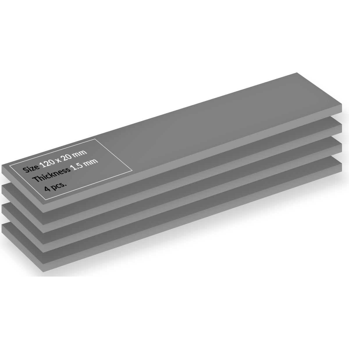 coussin thermique Arctic Thermal Pad TP-4 120x120x1.5mm (ACTPD00067A)