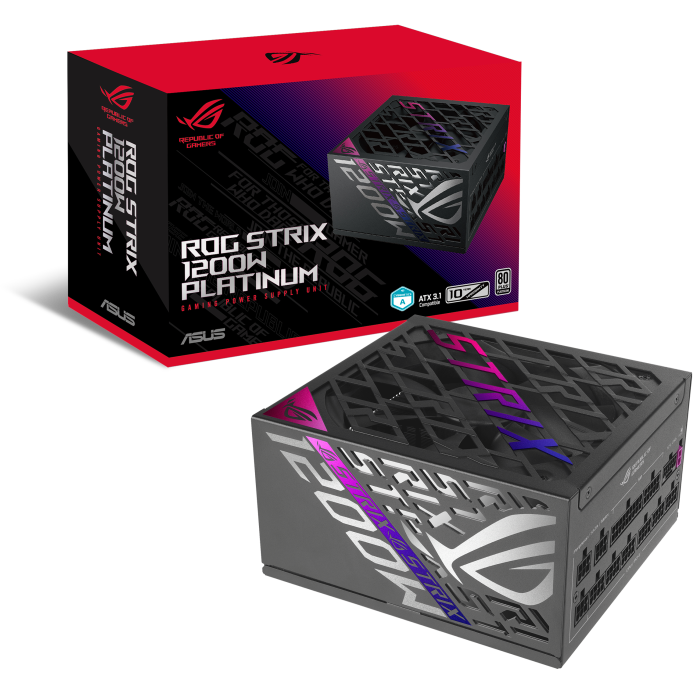 alimentation électrique 1200W ASUS ROG Strix Platinum (ROG-STRIX-1200P-GAMING) - 90YE00W0-B0NA00 - photo 15