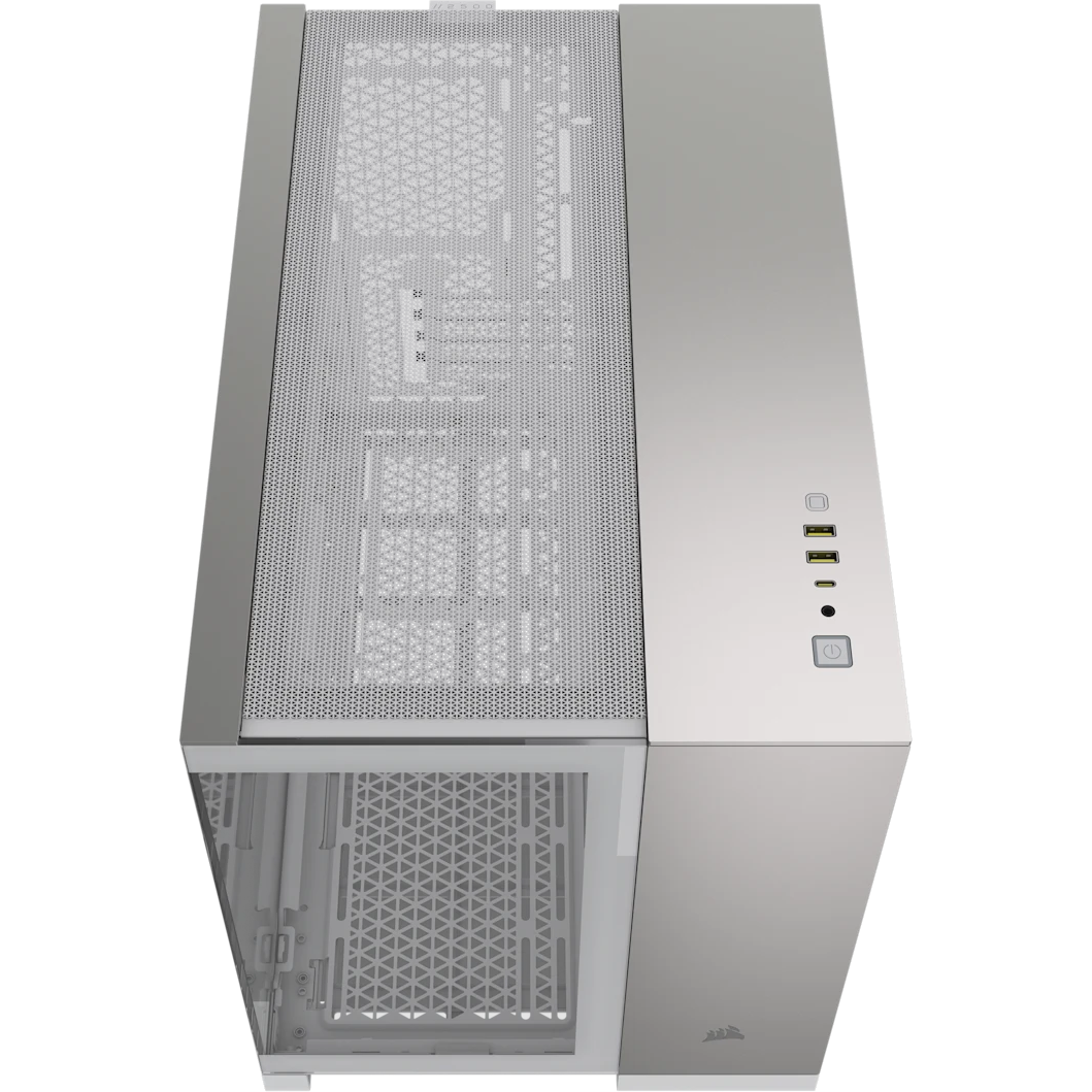 Boîtier Corsair 2500X White/Satin Gray Aluminum (CC-9011289-WW) - photo 3