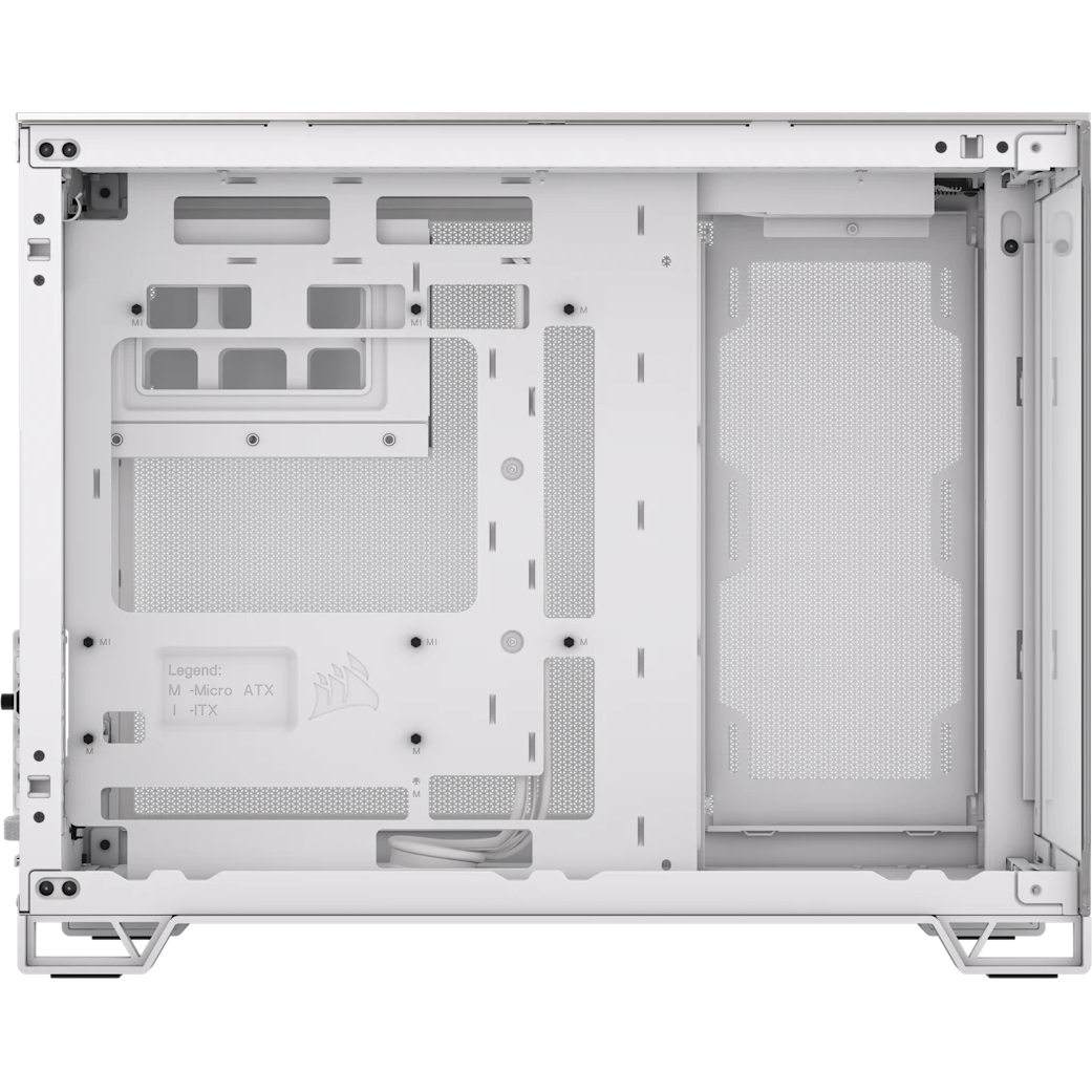 Boîtier Corsair 2500X White/Satin Gray Aluminum (CC-9011289-WW) - photo 4