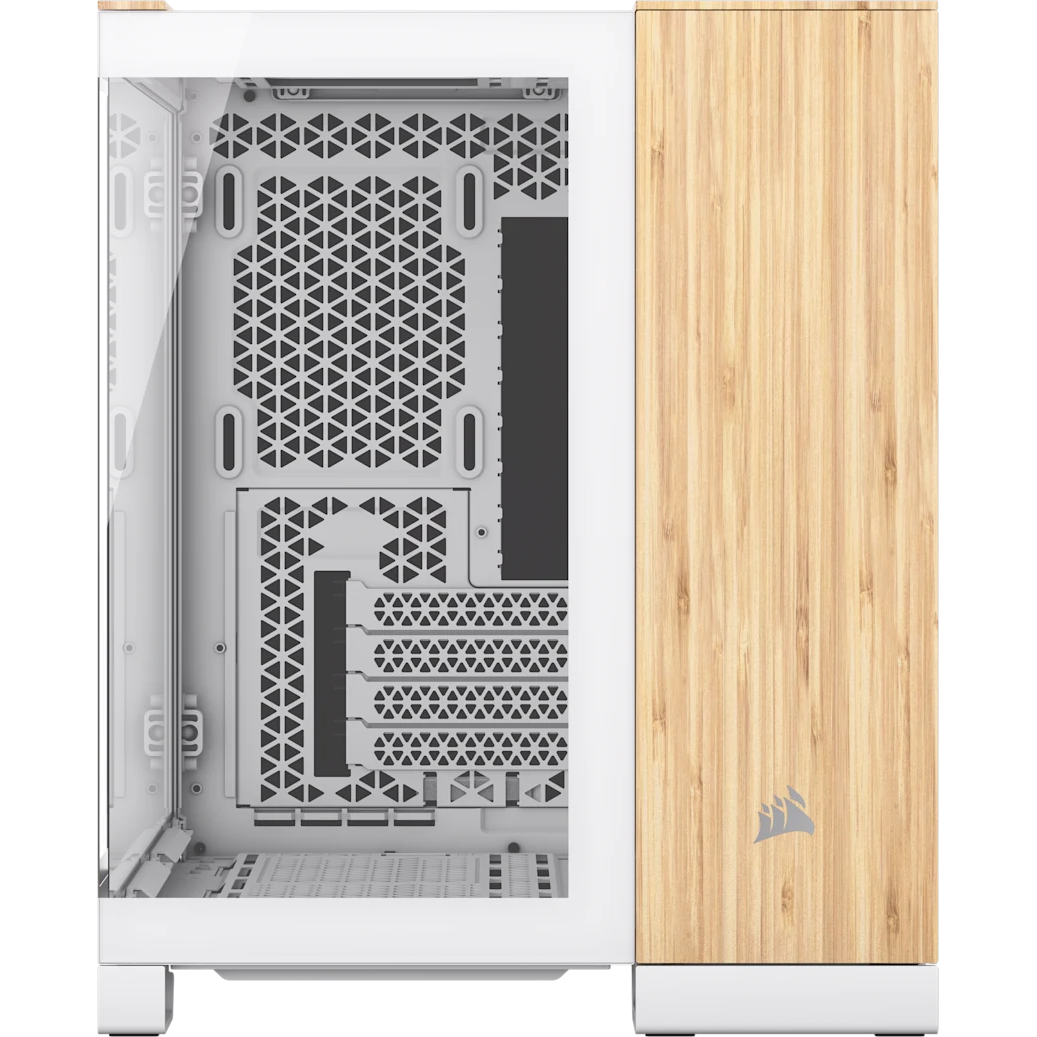 Boîtier Corsair 2500X White/Bamboo Wood (CC-9011288-WW) - photo 2
