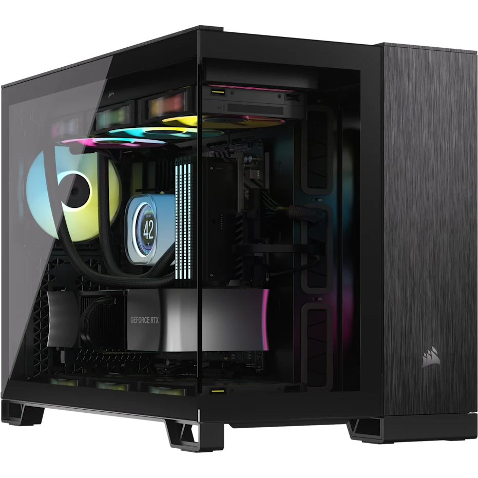 Boîtier Corsair 2500X Black/Obsidian Aluminum (CC-9011287-WW) - photo 5