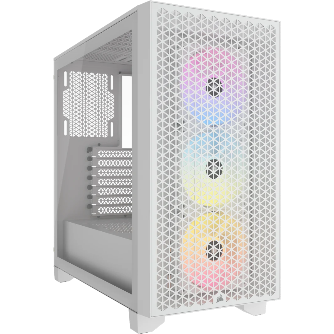 Boîtier Corsair 3000D RGB Airflow White (CC-9011256-WW)