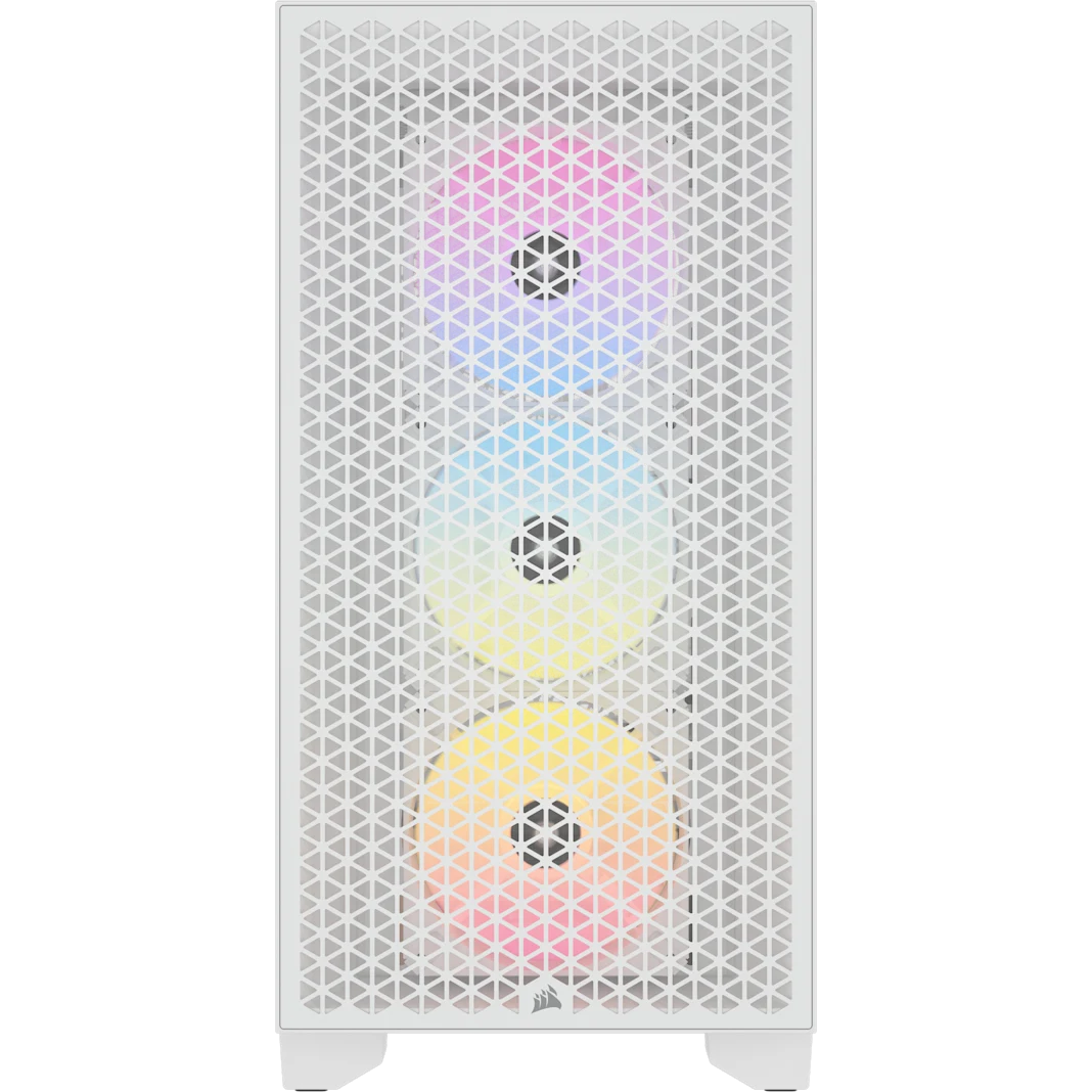 Boîtier Corsair 3000D RGB Airflow White (CC-9011256-WW) - photo 2