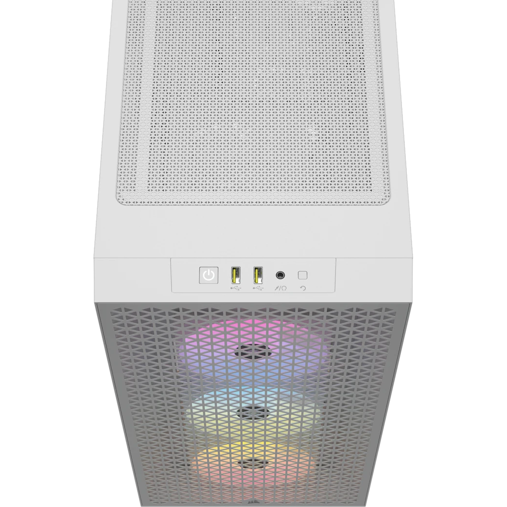 Boîtier Corsair 3000D RGB Airflow White (CC-9011256-WW) - photo 4