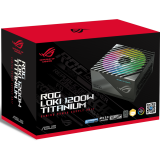 alimentation électrique 1200W ASUS ROG Loki SFX-L Titanium (ROG-LOKI-1200T-SFX-L-GAMING) (90YE00N0-B0NA00)