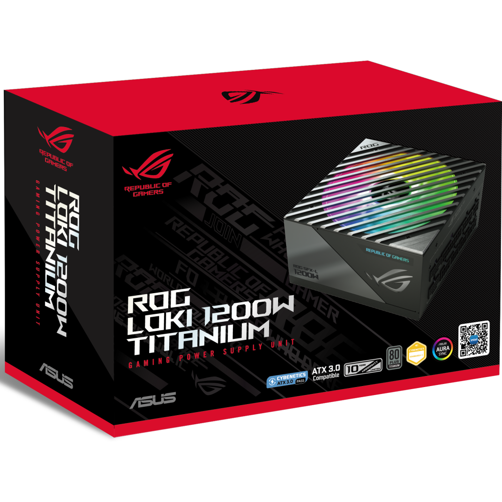 alimentation électrique 1200W ASUS ROG Loki SFX-L Titanium (ROG-LOKI-1200T-SFX-L-GAMING) - 90YE00N0-B0NA00 - photo 12