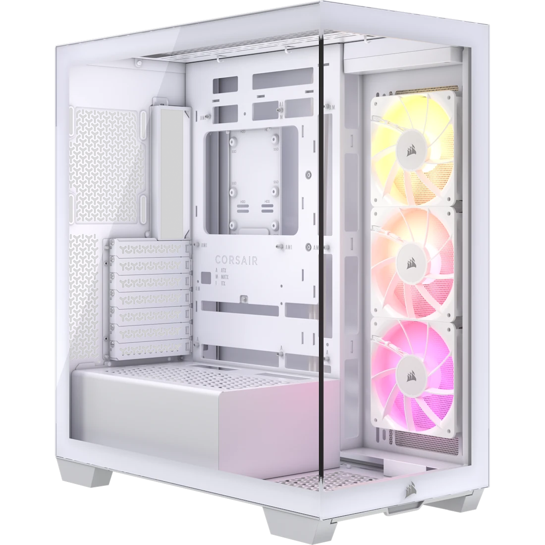 Boîtier Corsair 3500X ARGB White (CC-9011279-WW)