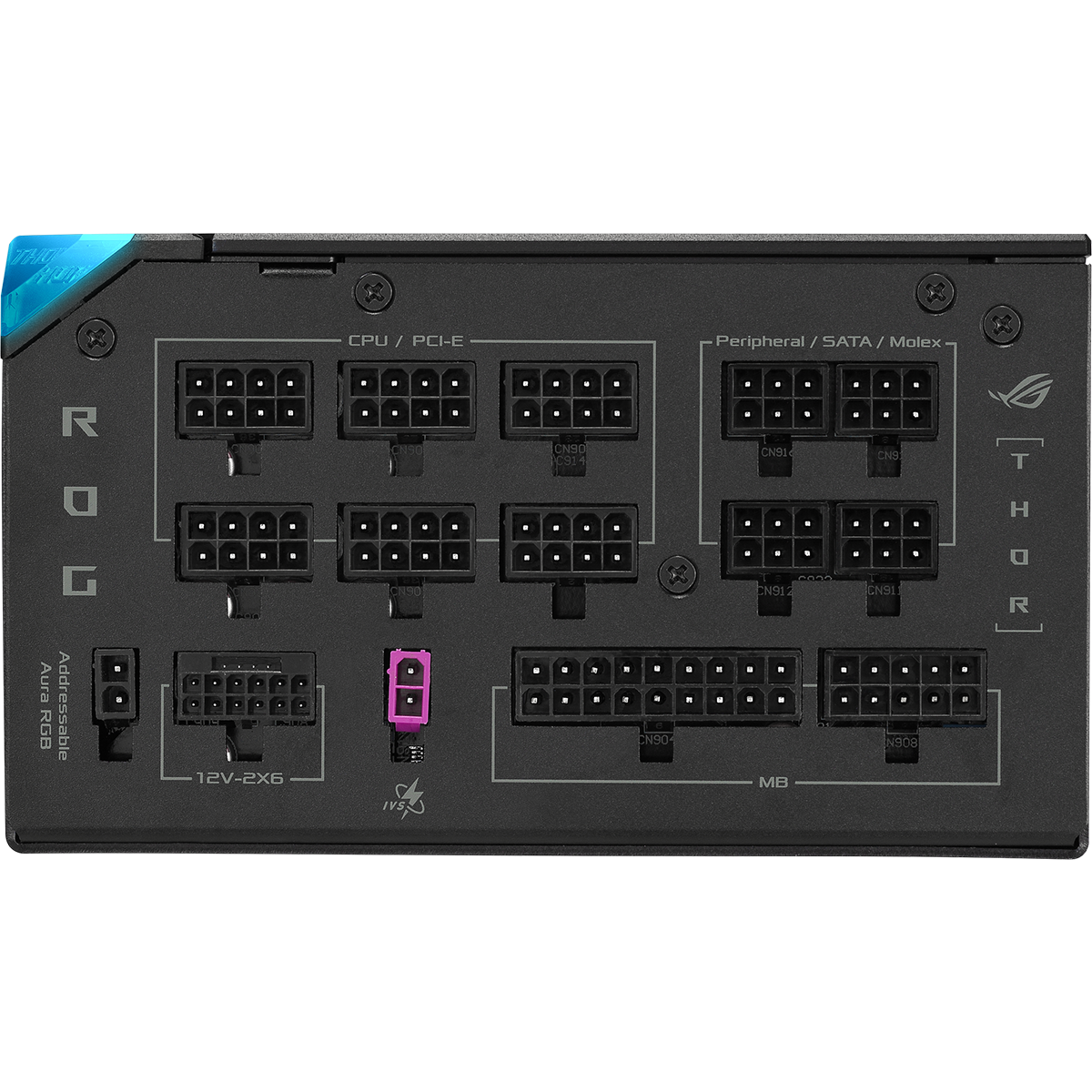 Alimentation électrique 1200W ASUS ROG THOR Platinum III - 90YE00V2-B0NA00 - photo 7