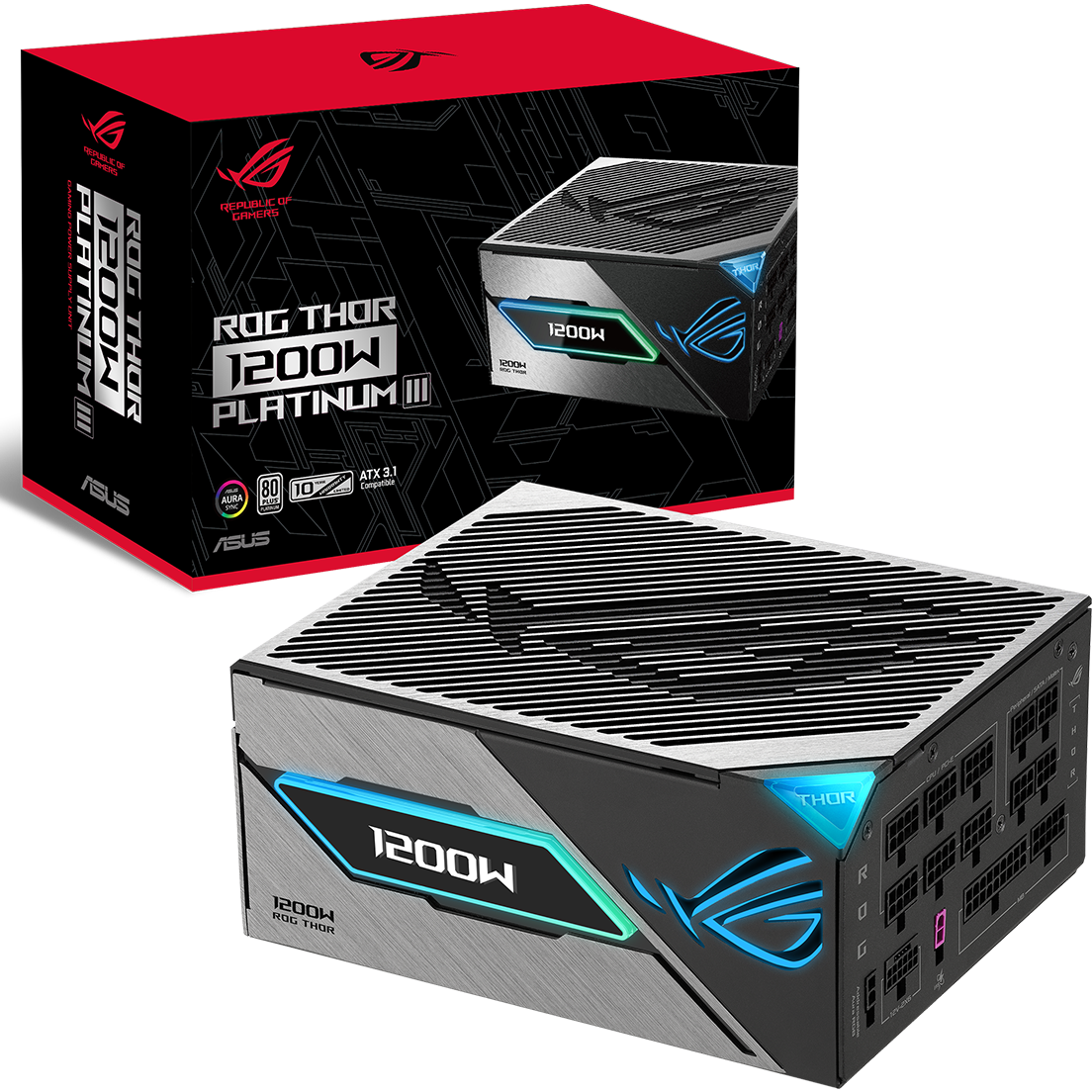 Alimentation électrique 1200W ASUS ROG THOR Platinum III - 90YE00V2-B0NA00 - photo 11