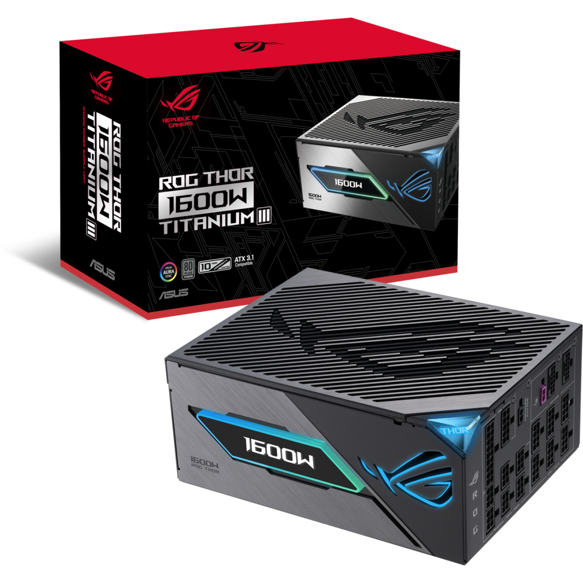 Alimentation électrique 1600W ASUS ROG THOR Titanium III - 90YE00V1-B0NA00 - photo 11