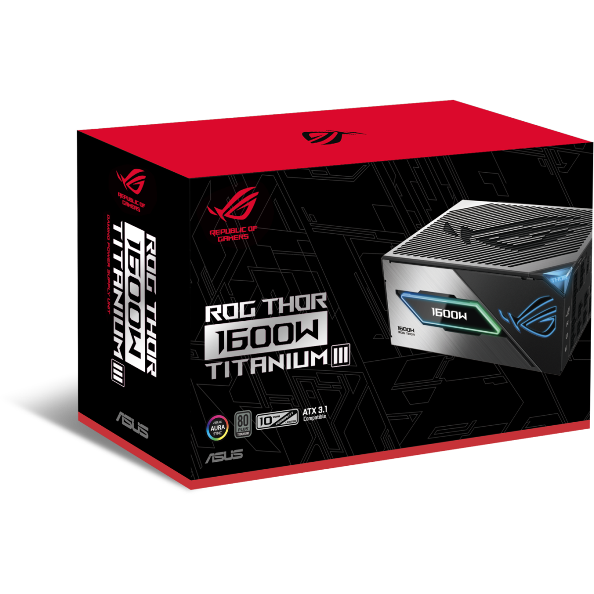 Alimentation électrique 1600W ASUS ROG THOR Titanium III - 90YE00V1-B0NA00 - photo 12