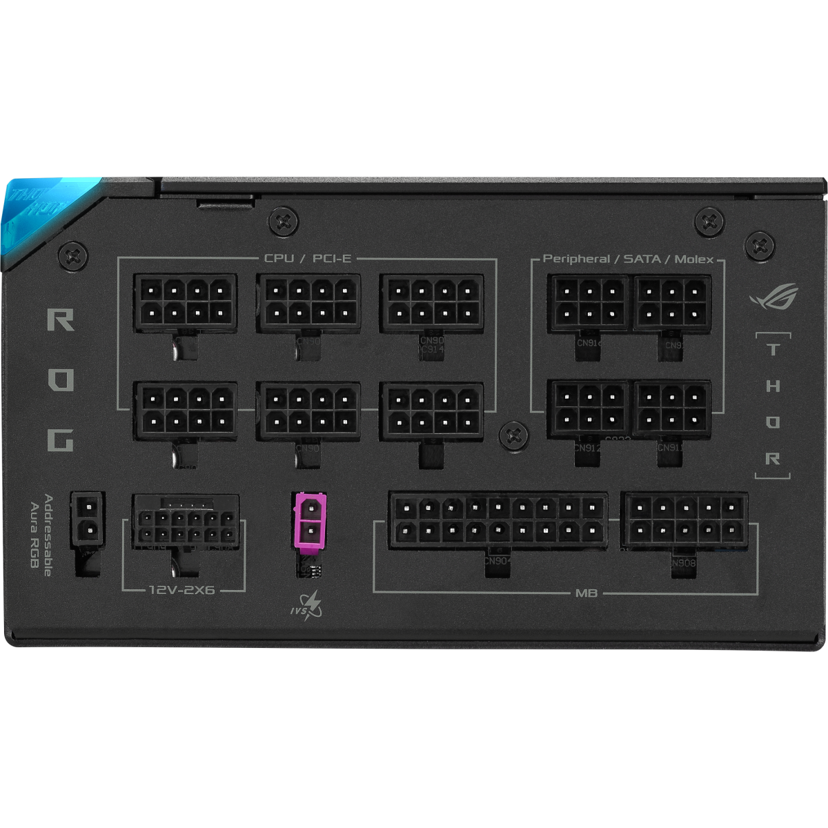 Alimentation électrique 1000W ASUS ROG THOR Platinum III - 90YE00V3-B0NA00 - photo 7