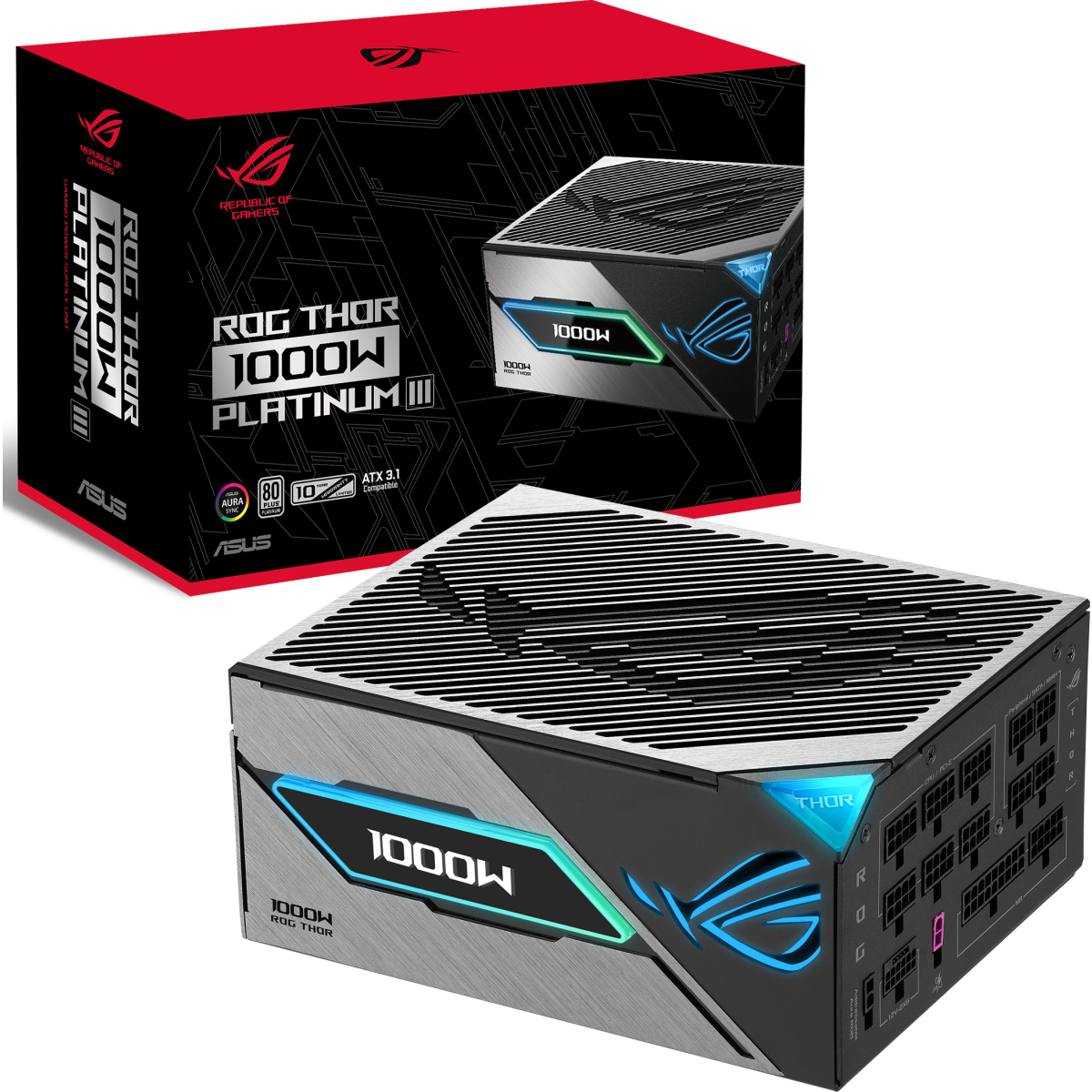 Alimentation électrique 1000W ASUS ROG THOR Platinum III - 90YE00V3-B0NA00 - photo 11