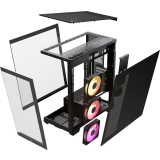 Boîtier Corsair iCUE Link 3500X RGB Black (CC-9011280-WW)