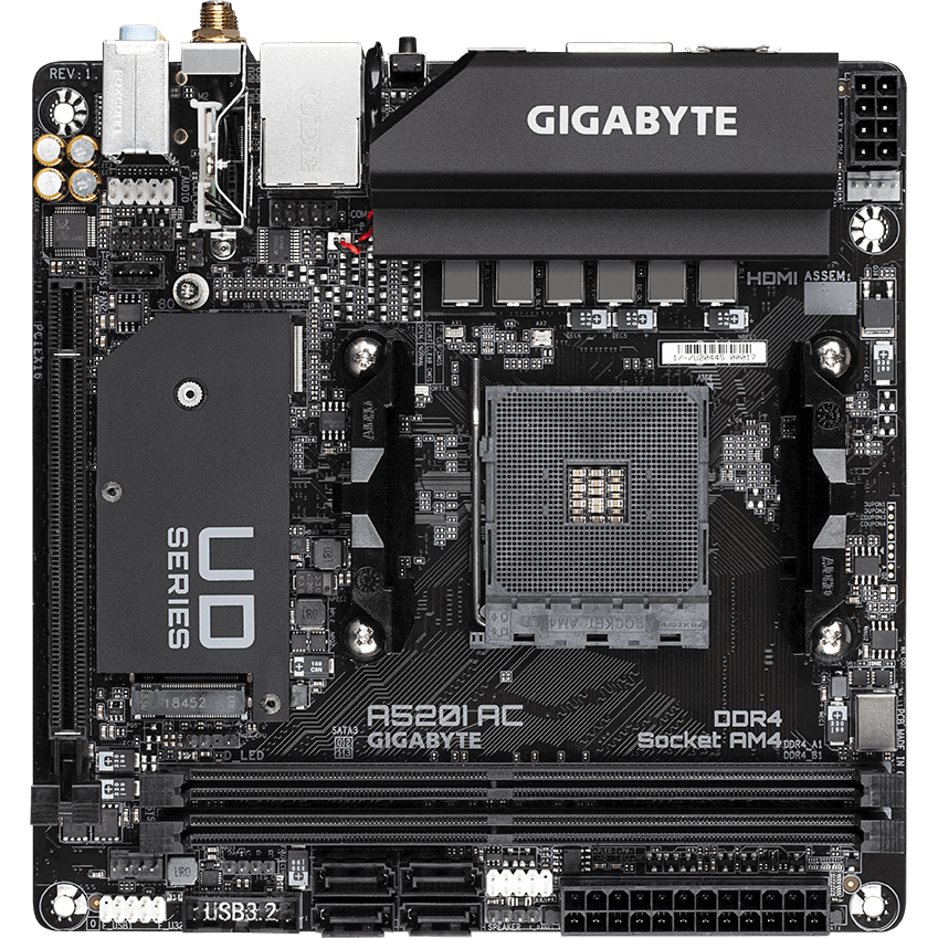 Carte mère Gigabyte A520I AC