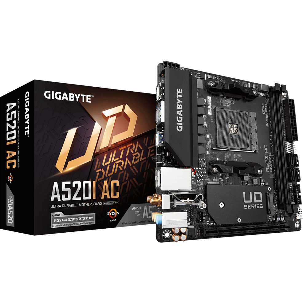 Carte mère Gigabyte A520I AC - photo 4