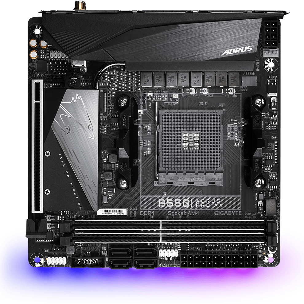 Carte mère Gigabyte B550I AORUS PRO AX