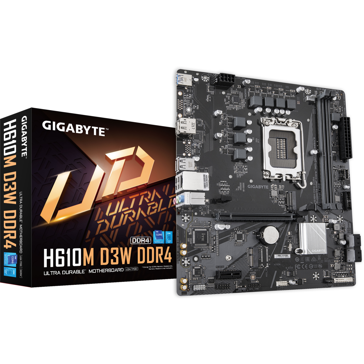 Carte mère Gigabyte H610M D3W DDR4 - photo 4