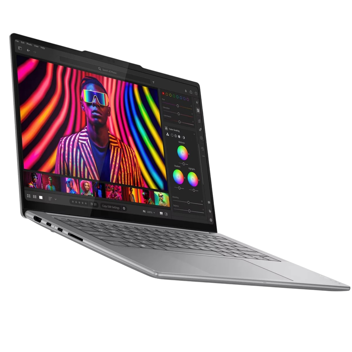 Ordinateur portable Lenovo Yoga Pro 7 14IAH10 Luna Grey (83KF0002FR) - photo 2