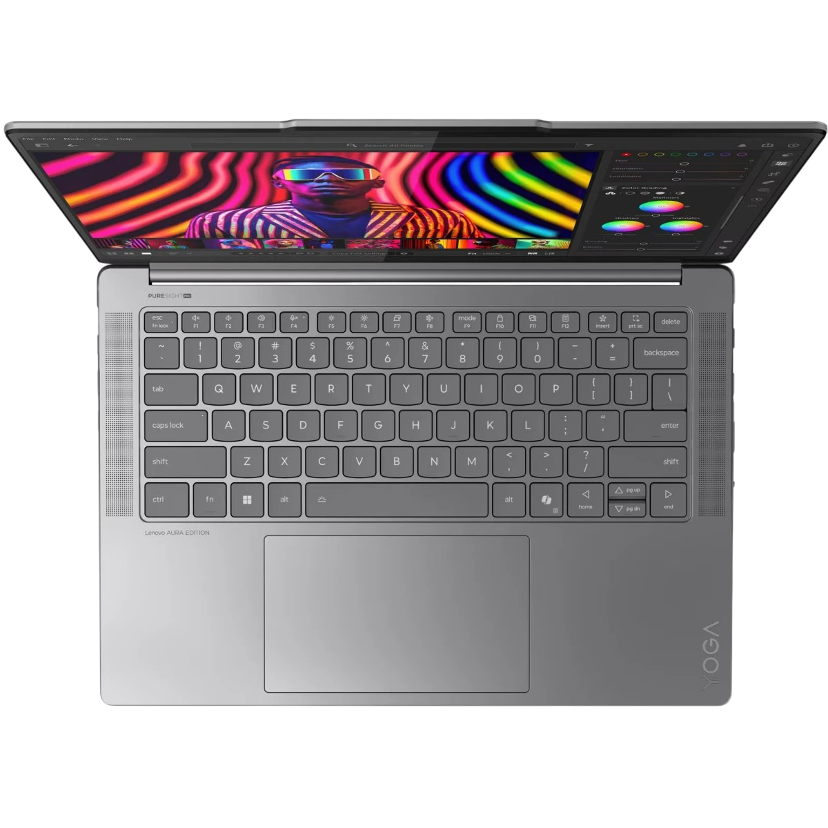 Ordinateur portable Lenovo Yoga Pro 7 14IAH10 Luna Grey (83KF0002FR) - photo 4