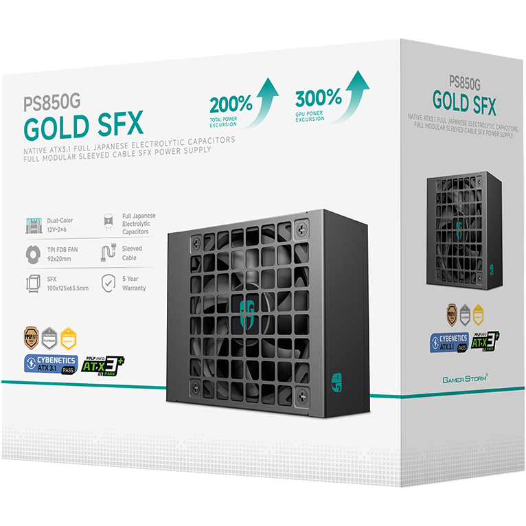 Alimentation électrique 850W DeepCool PS850G - photo 8