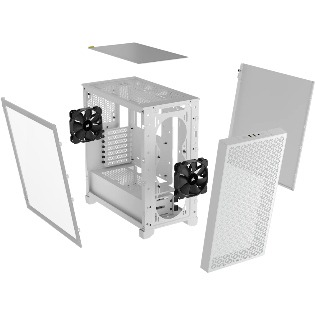 Boîtier Corsair 3000D Airflow White (CC-9011252-WW) - photo 14