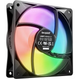 Ventilateur pour le boîtier Be Quiet Light Wings LX 120mm PWM High Speed Black, 3 pcs (BL124)